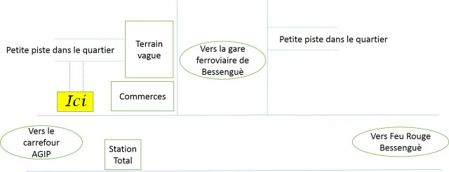 Localisation de Ma'a Elombo / Cr&eacute;dit photo : Votre espionne culinaire