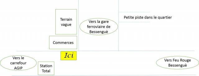 Localisation mini restaurant pour pommes pil&eacute;es / Cr&eacute;dit photo : Votre espionne culinaire